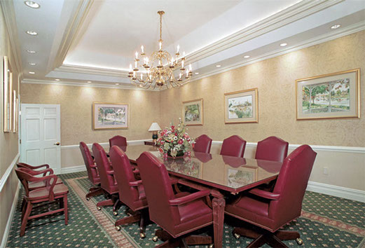 James Balazs Construction:  conference room, president's office
