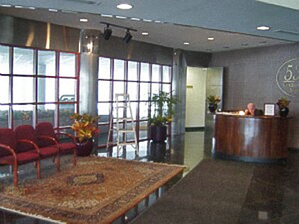 James Balazs Construction: custom renovation - conference room, lobby, and offices