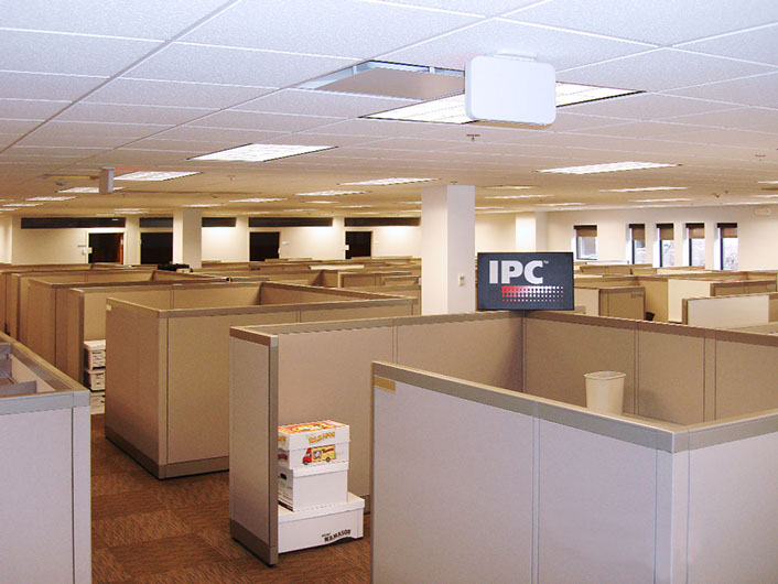 James Balazs Construction: complete construction for a trading communications firm - general offices - IPC Systems